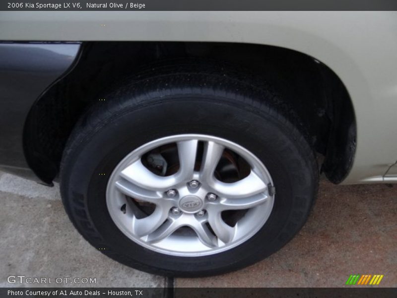 Natural Olive / Beige 2006 Kia Sportage LX V6