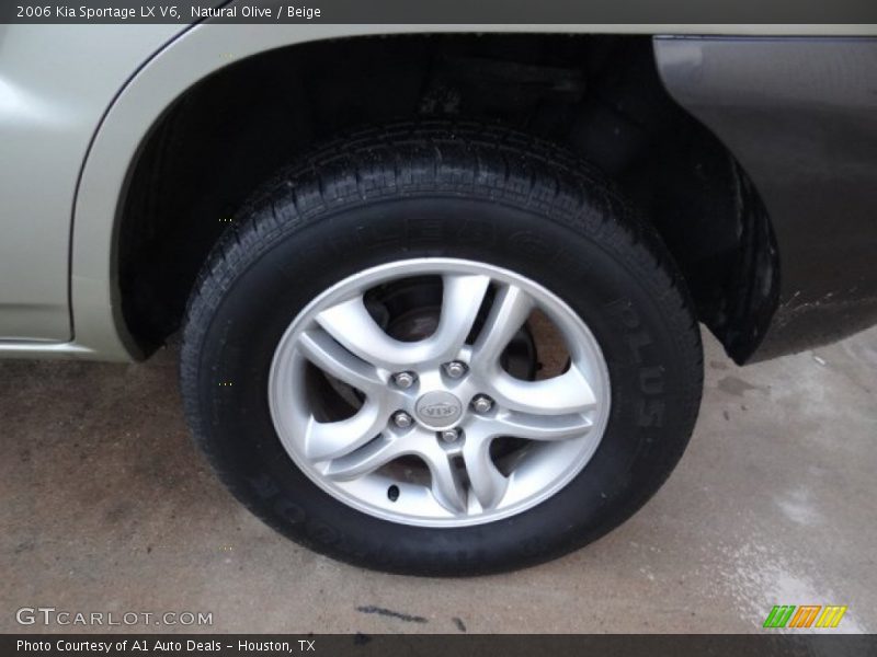 Natural Olive / Beige 2006 Kia Sportage LX V6