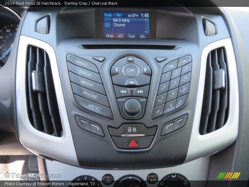 Sterling Gray / Charcoal Black 2014 Ford Focus SE Hatchback