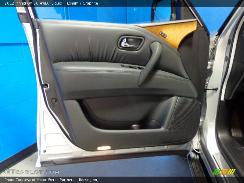 Liquid Platinum / Graphite 2012 Infiniti QX 56 4WD