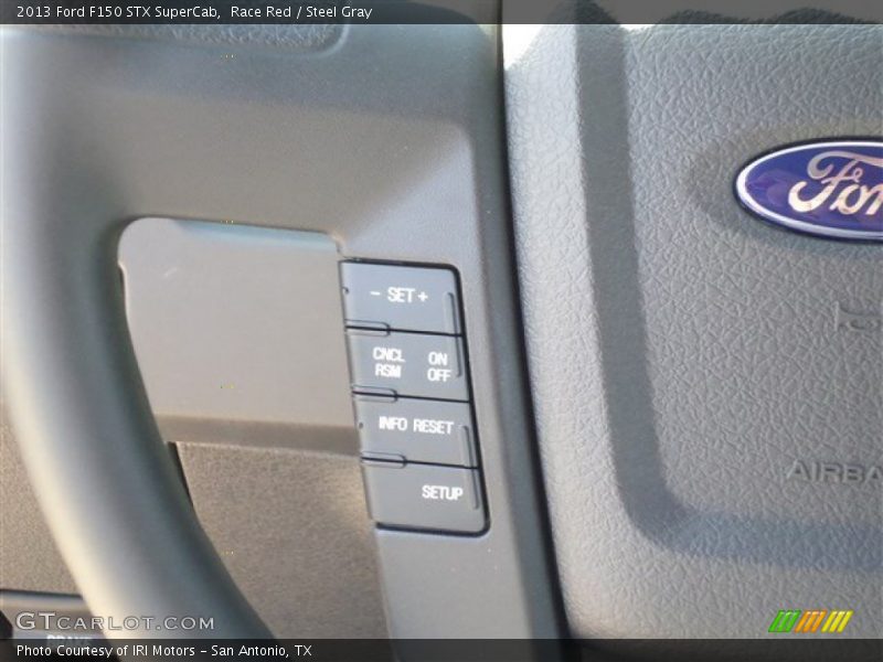 Race Red / Steel Gray 2013 Ford F150 STX SuperCab
