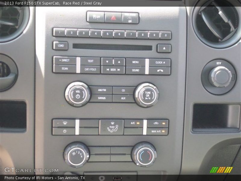 Race Red / Steel Gray 2013 Ford F150 STX SuperCab