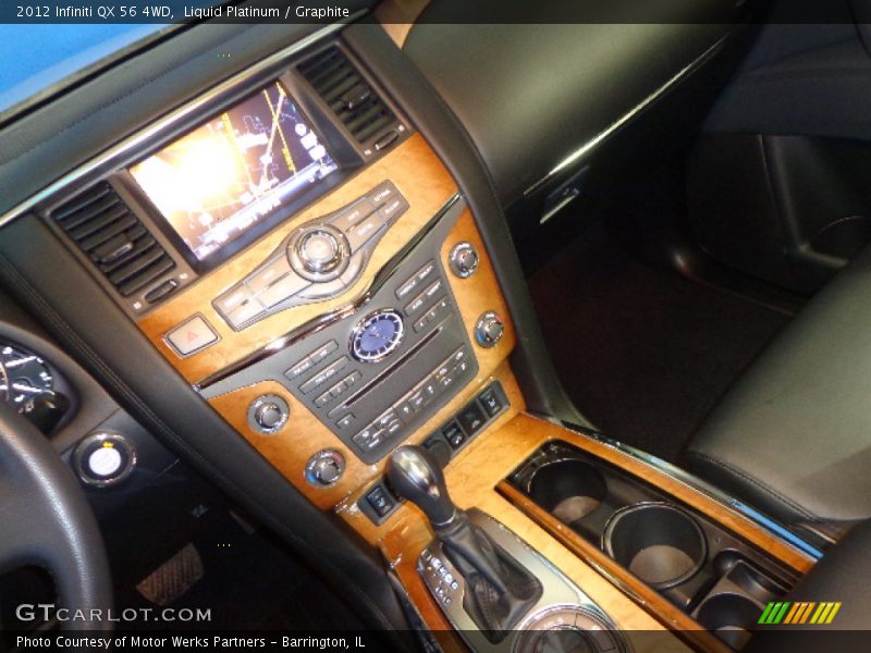 Liquid Platinum / Graphite 2012 Infiniti QX 56 4WD