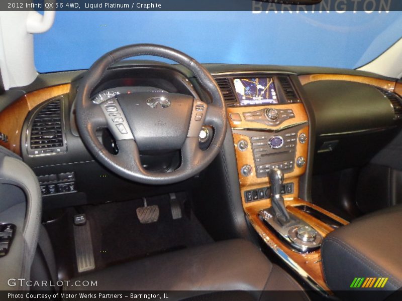Liquid Platinum / Graphite 2012 Infiniti QX 56 4WD