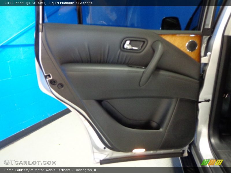 Liquid Platinum / Graphite 2012 Infiniti QX 56 4WD
