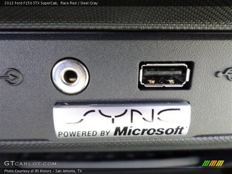 Race Red / Steel Gray 2013 Ford F150 STX SuperCab