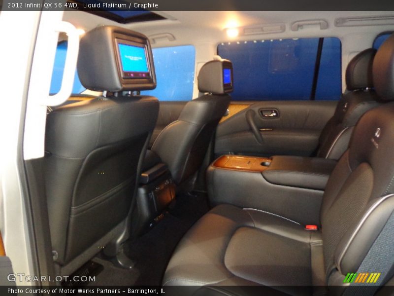 Liquid Platinum / Graphite 2012 Infiniti QX 56 4WD