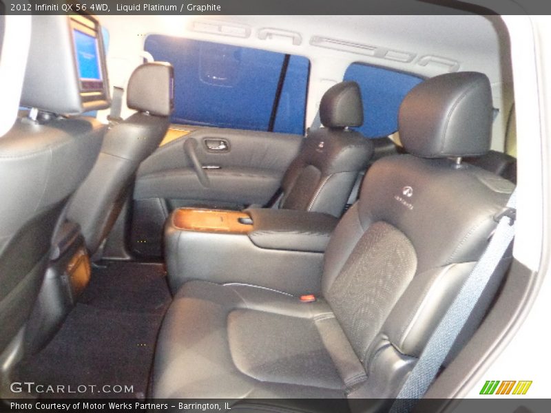 Liquid Platinum / Graphite 2012 Infiniti QX 56 4WD