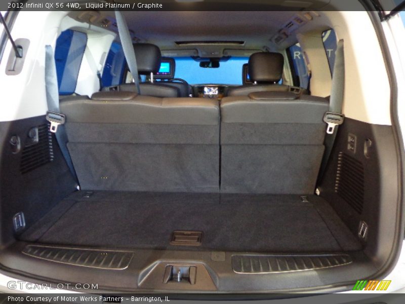 Liquid Platinum / Graphite 2012 Infiniti QX 56 4WD