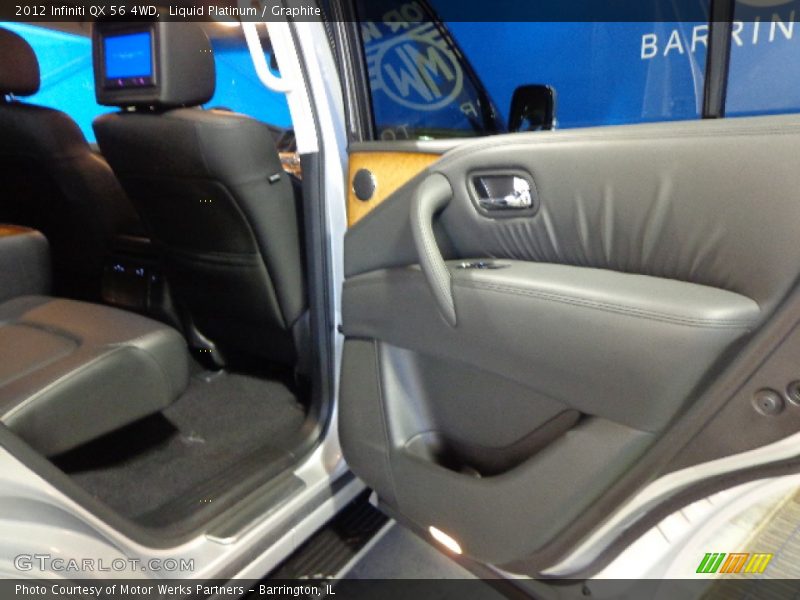 Liquid Platinum / Graphite 2012 Infiniti QX 56 4WD