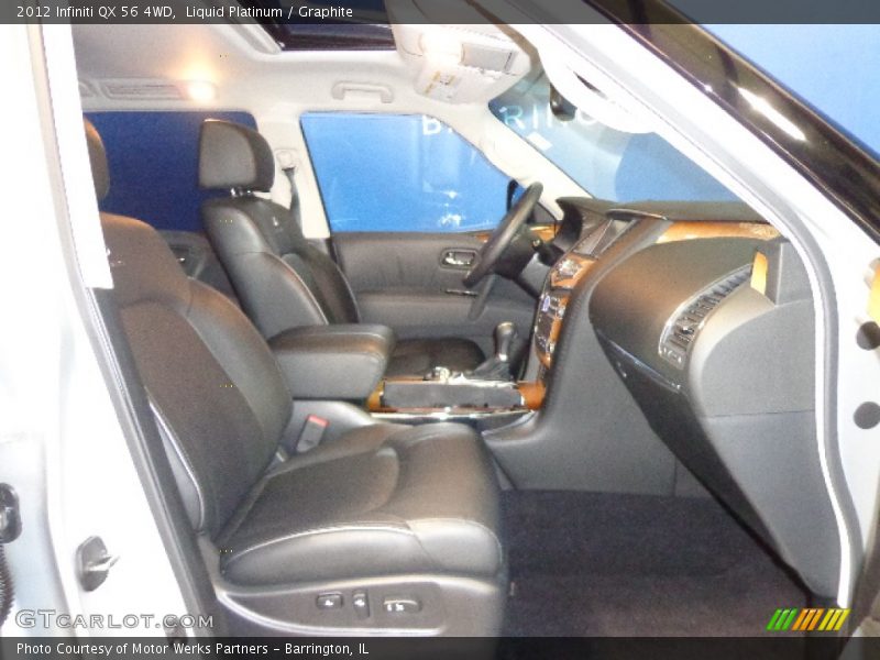 Liquid Platinum / Graphite 2012 Infiniti QX 56 4WD