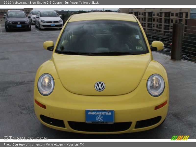 Sunflower Yellow / Black 2010 Volkswagen New Beetle 2.5 Coupe