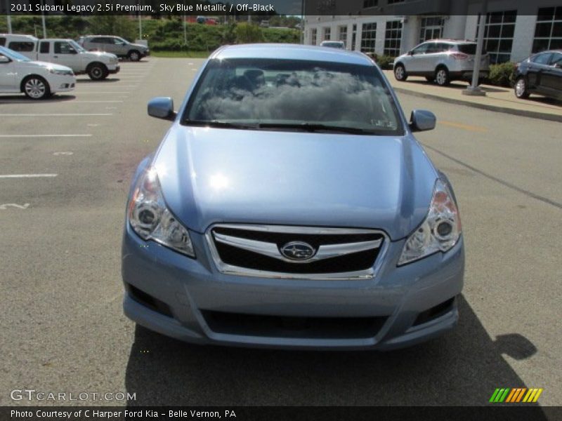 Sky Blue Metallic / Off-Black 2011 Subaru Legacy 2.5i Premium