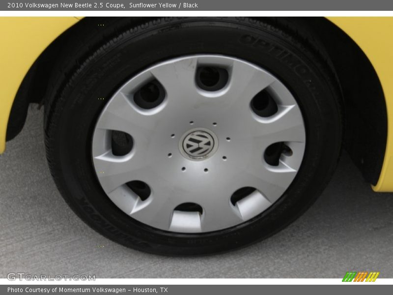 Sunflower Yellow / Black 2010 Volkswagen New Beetle 2.5 Coupe