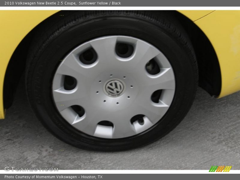 Sunflower Yellow / Black 2010 Volkswagen New Beetle 2.5 Coupe