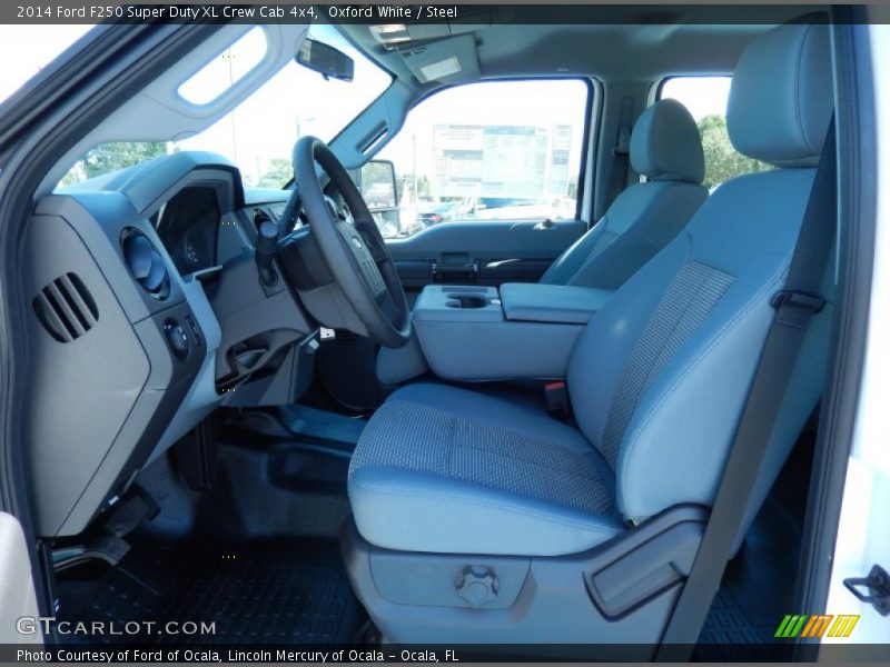 Front Seat of 2014 F250 Super Duty XL Crew Cab 4x4