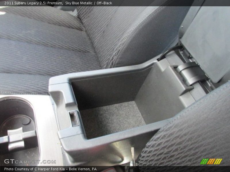 Sky Blue Metallic / Off-Black 2011 Subaru Legacy 2.5i Premium