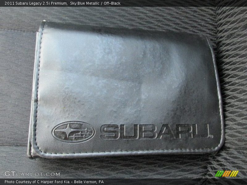 Sky Blue Metallic / Off-Black 2011 Subaru Legacy 2.5i Premium
