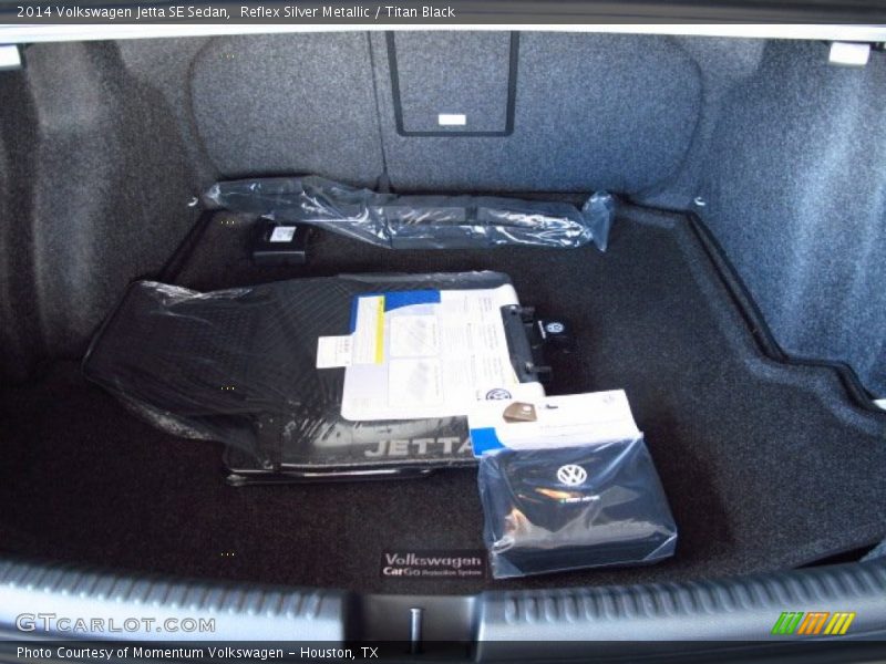 Reflex Silver Metallic / Titan Black 2014 Volkswagen Jetta SE Sedan