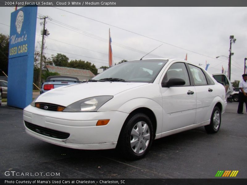 Cloud 9 White / Medium Graphite 2004 Ford Focus LX Sedan