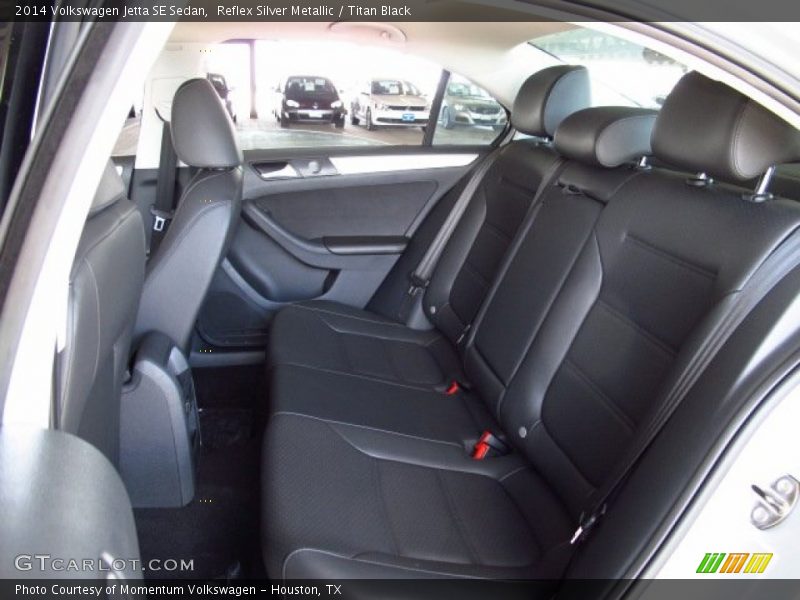 Reflex Silver Metallic / Titan Black 2014 Volkswagen Jetta SE Sedan