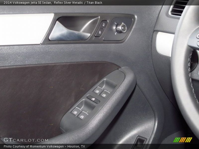 Reflex Silver Metallic / Titan Black 2014 Volkswagen Jetta SE Sedan