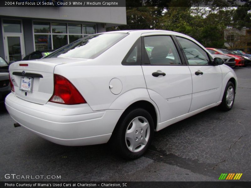 Cloud 9 White / Medium Graphite 2004 Ford Focus LX Sedan
