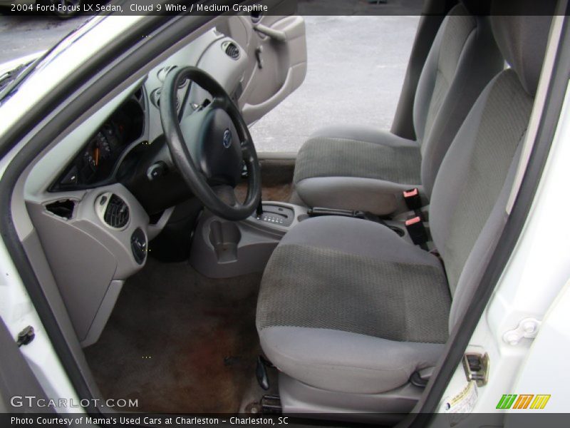 Cloud 9 White / Medium Graphite 2004 Ford Focus LX Sedan