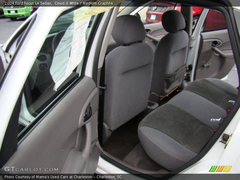 Cloud 9 White / Medium Graphite 2004 Ford Focus LX Sedan