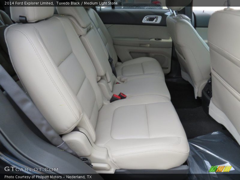 Tuxedo Black / Medium Light Stone 2014 Ford Explorer Limited