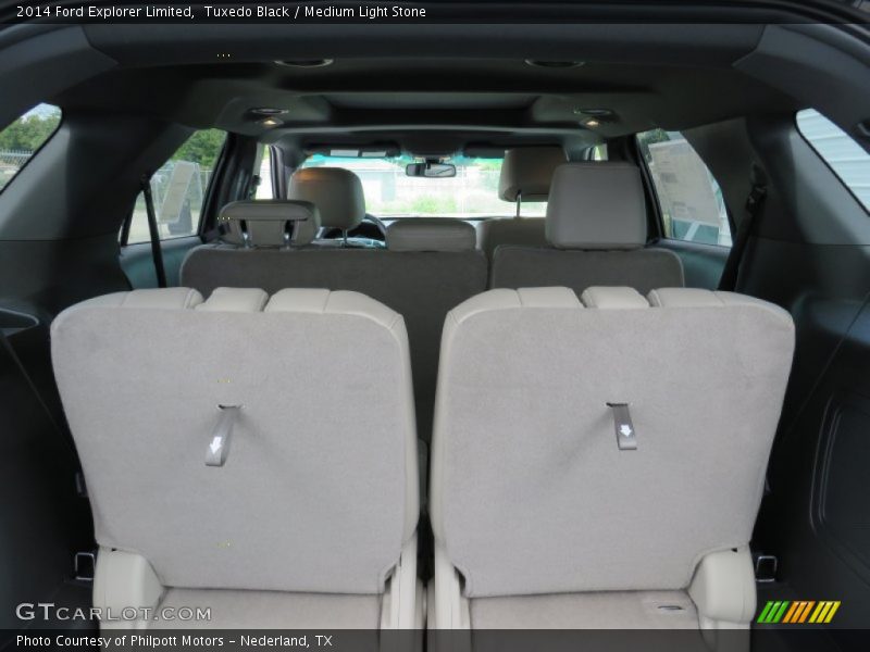 Tuxedo Black / Medium Light Stone 2014 Ford Explorer Limited
