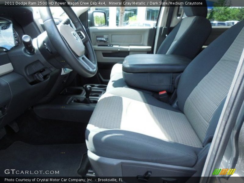 Mineral Gray Metallic / Dark Slate/Medium Graystone 2011 Dodge Ram 2500 HD Power Wagon Crew Cab 4x4