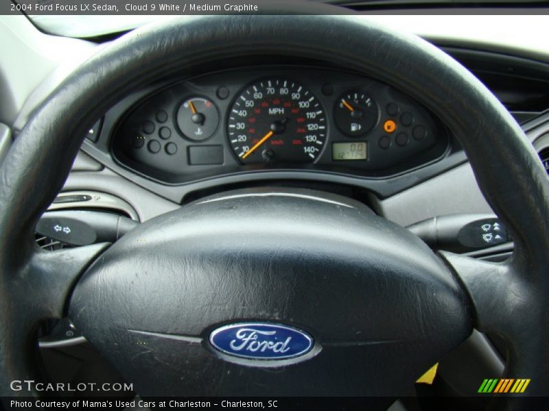 Cloud 9 White / Medium Graphite 2004 Ford Focus LX Sedan