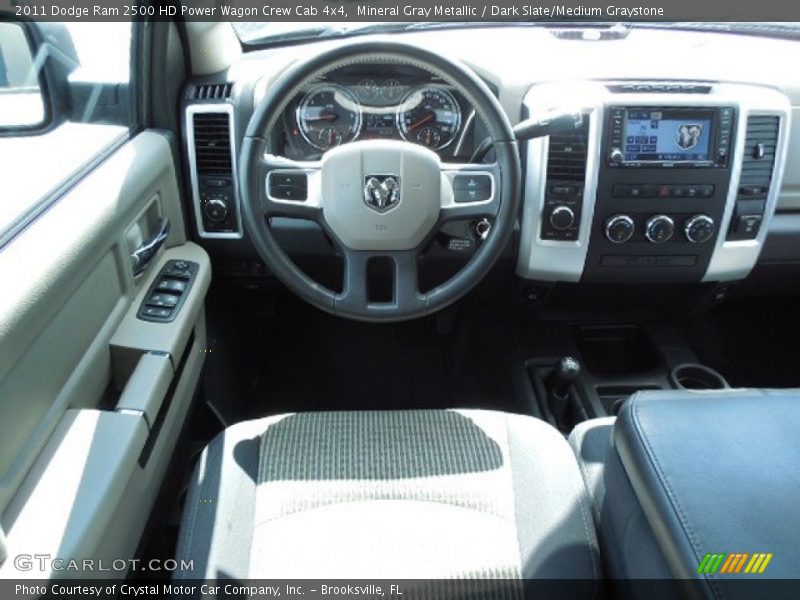 Dashboard of 2011 Ram 2500 HD Power Wagon Crew Cab 4x4