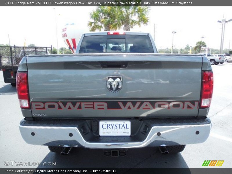 Mineral Gray Metallic / Dark Slate/Medium Graystone 2011 Dodge Ram 2500 HD Power Wagon Crew Cab 4x4
