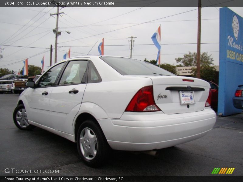 Cloud 9 White / Medium Graphite 2004 Ford Focus LX Sedan