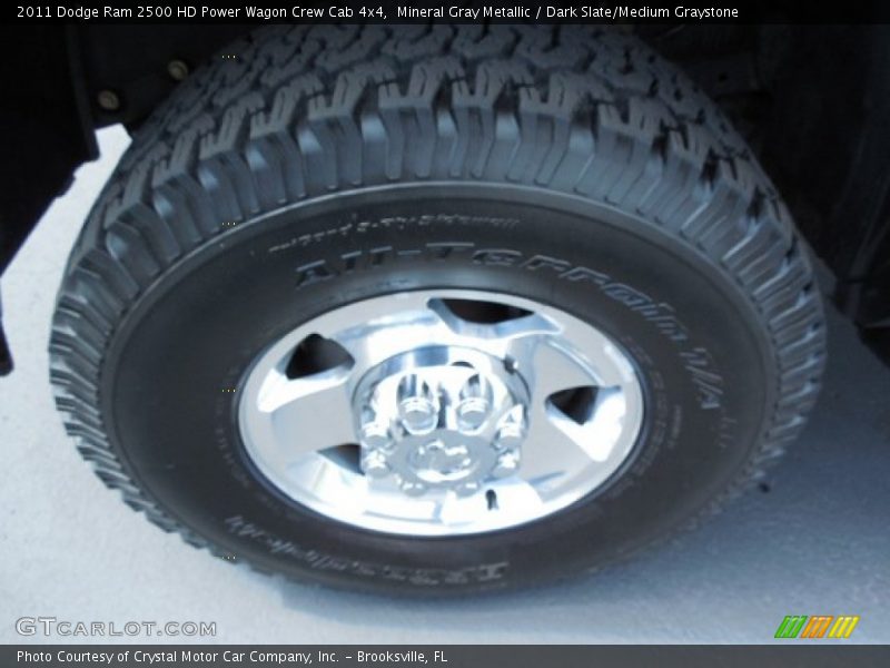 Mineral Gray Metallic / Dark Slate/Medium Graystone 2011 Dodge Ram 2500 HD Power Wagon Crew Cab 4x4