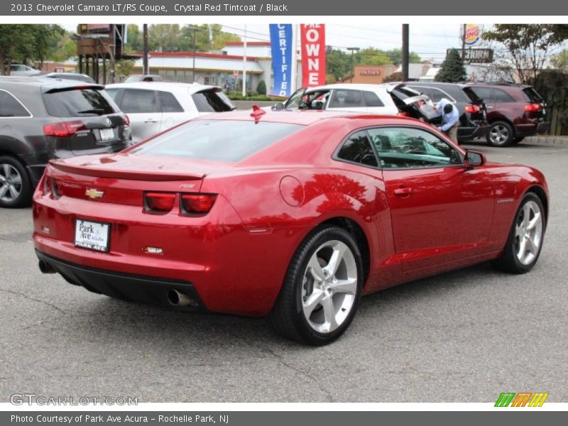 Crystal Red Tintcoat / Black 2013 Chevrolet Camaro LT/RS Coupe