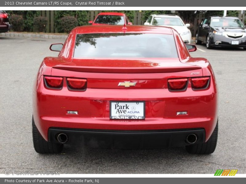 Crystal Red Tintcoat / Black 2013 Chevrolet Camaro LT/RS Coupe