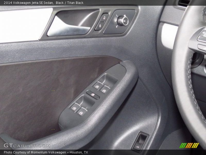 Black / Titan Black 2014 Volkswagen Jetta SE Sedan