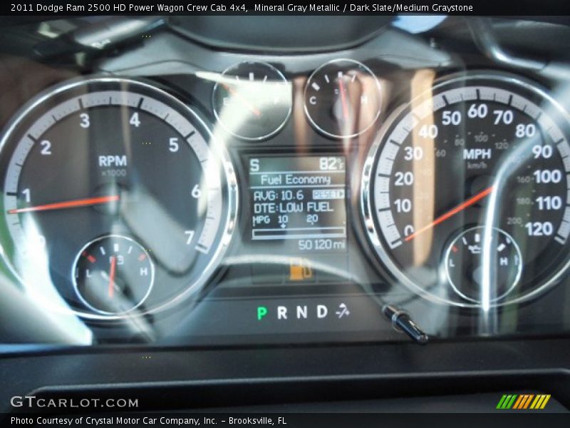 Mineral Gray Metallic / Dark Slate/Medium Graystone 2011 Dodge Ram 2500 HD Power Wagon Crew Cab 4x4