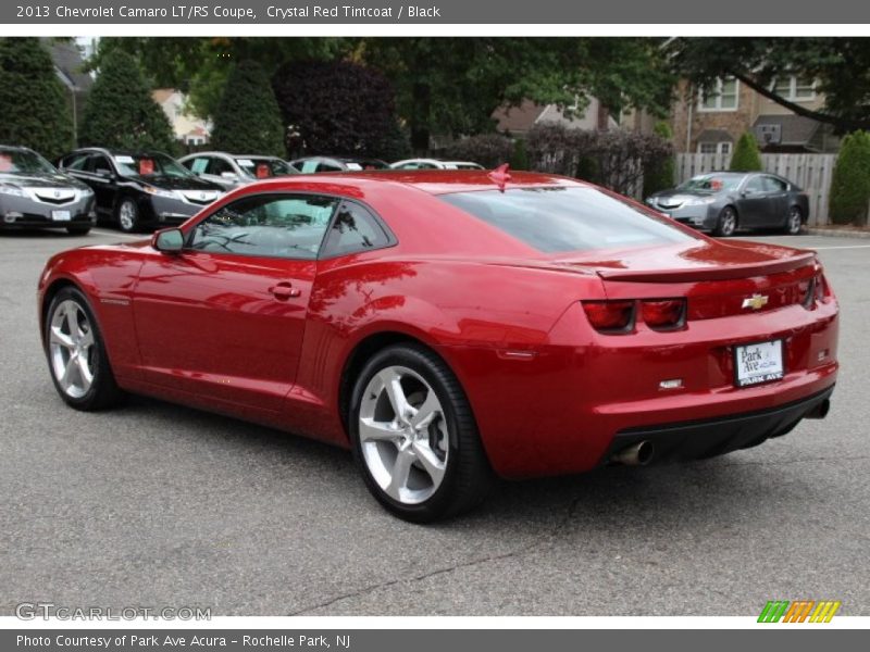 Crystal Red Tintcoat / Black 2013 Chevrolet Camaro LT/RS Coupe