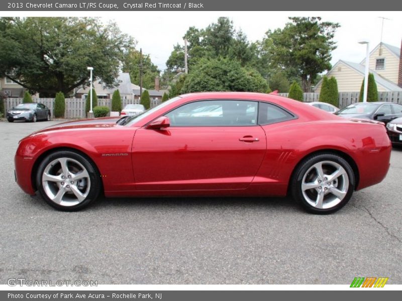 Crystal Red Tintcoat / Black 2013 Chevrolet Camaro LT/RS Coupe