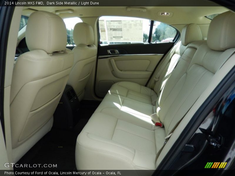 Rear Seat of 2014 MKS FWD