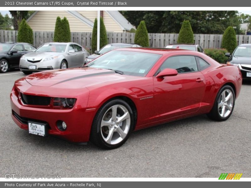 Crystal Red Tintcoat / Black 2013 Chevrolet Camaro LT/RS Coupe