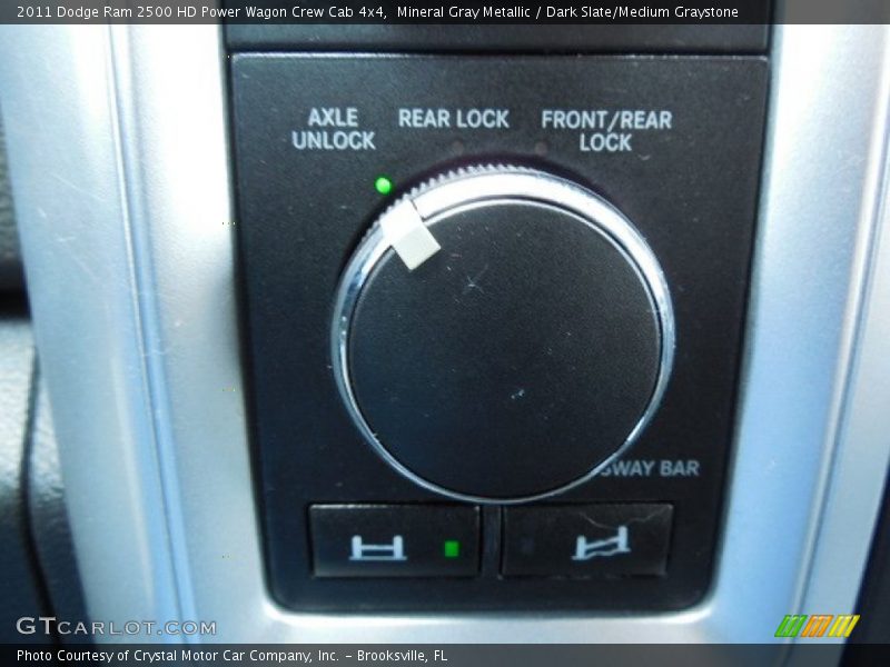 Mineral Gray Metallic / Dark Slate/Medium Graystone 2011 Dodge Ram 2500 HD Power Wagon Crew Cab 4x4