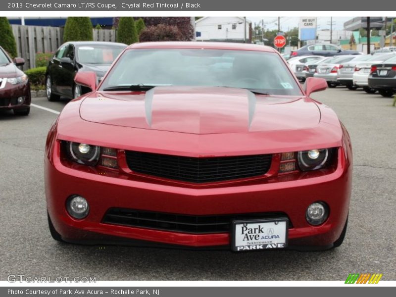 Crystal Red Tintcoat / Black 2013 Chevrolet Camaro LT/RS Coupe