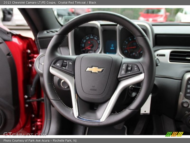 Crystal Red Tintcoat / Black 2013 Chevrolet Camaro LT/RS Coupe