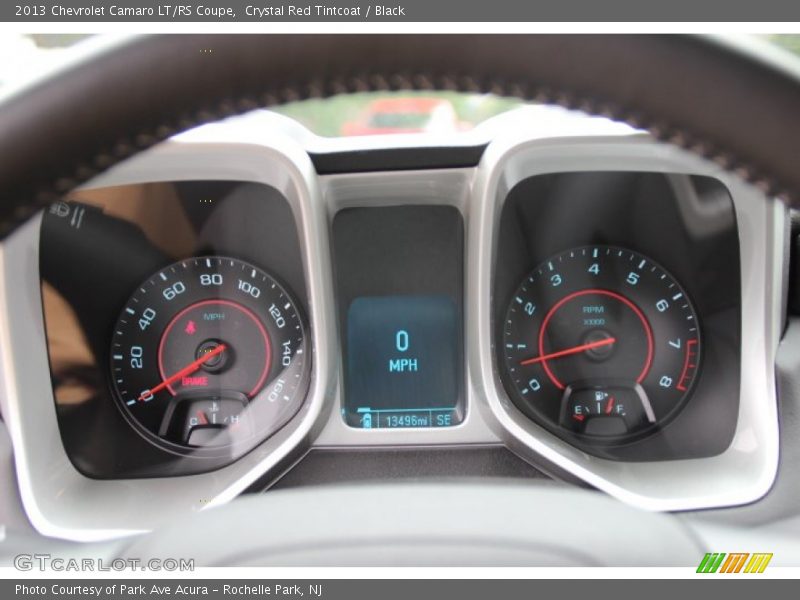 Crystal Red Tintcoat / Black 2013 Chevrolet Camaro LT/RS Coupe