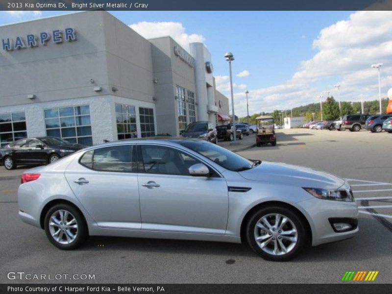 Bright Silver Metallic / Gray 2013 Kia Optima EX